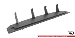 Street Pro Heckschürze Heck Ansatz Diffusor passend für Audi SQ8 / Q8 S-Line Mk1 SCHWARZ