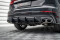 Street Pro Heckschürze Heck Ansatz Diffusor passend für Audi SQ8 / Q8 S-Line Mk1 SCHWARZ