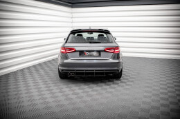 Street Pro Heckschürze Heck Ansatz Diffusor für Audi A3 Sportback 8V