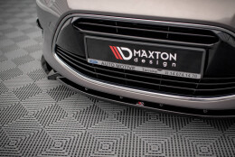 Cup Spoilerlippe Front Ansatz passend für Ford C-Max Mk2 schwarz Hochglanz