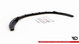 Cup Spoilerlippe Front Ansatz passend für Ford C-Max Mk2 schwarz Hochglanz