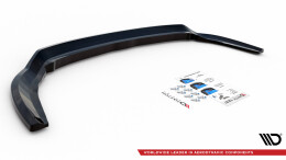 Mittlerer Cup Diffusor Heck Ansatz DTM Look passend für Ford C-Max Mk2 schwarz Hochglanz