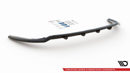 Mittlerer Cup Diffusor Heck Ansatz DTM Look passend für Ford C-Max Mk2 schwarz Hochglanz