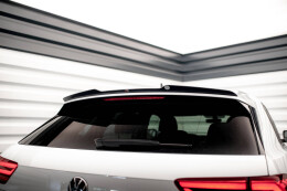 Heck Spoiler Aufsatz Abrisskante für VW Atlas Cross Sport schwarz Hochglanz
