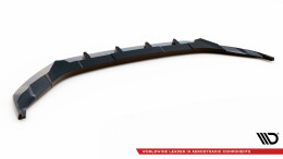 Cup Spoilerlippe Front Ansatz V.1 passend für VW Atlas Cross Sport schwarz matt