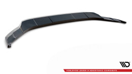 Cup Spoilerlippe Front Ansatz V.2 passend für VW Atlas Cross Sport schwarz Hochglanz