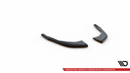 Heck Ansatz Flaps Diffusor passend für VW Atlas Cross schwarz Hochglanz