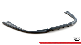 Mittlerer Cup Diffusor Heck Ansatz DTM Look passend für Porsche 911 Carrera 4S 992 schwarz Hochglanz