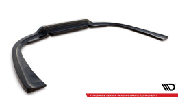 Mittlerer Cup Diffusor Heck Ansatz DTM Look passend für Porsche 911 Carrera 4S 992 schwarz Hochglanz