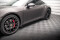 Seitenschweller Ansatz Cup Leisten passend für Porsche 911 Carrera 4S 992 schwarz Hochglanz