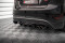 Heck Ansatz Diffusor für Ford Fiesta ST (5-Türige version) Mk7 Facelift schwarz matt