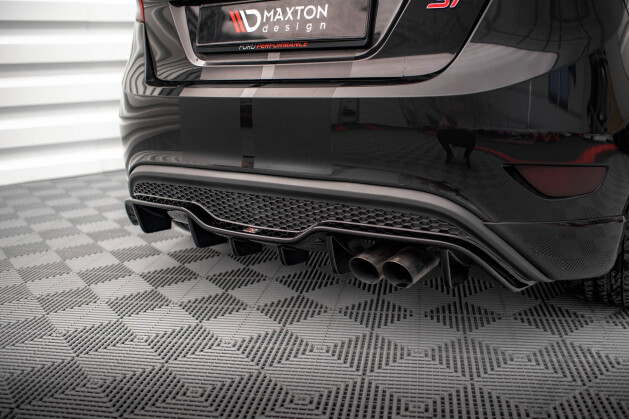 Maxtondesign Diffusor für Ford Fiesta MK6 ST schwarz hochglanz - online  kaufen bei CFD