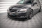 Street Pro Cup Spoilerlippe Front Ansatz für Mazda 3 MPS Mk1 ROT+ HOCHGLANZ FLAPS