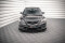Street Pro Cup Spoilerlippe Front Ansatz passend für Mazda 3 MPS Mk1 rot+ Hochglanz Flaps