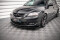 Street Pro Cup Spoilerlippe Front Ansatz passend für Mazda 3 MPS Mk1 rot+ Hochglanz Flaps
