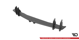 Street Pro Heckschürze Heck Ansatz Diffusor passend für Mazda 3 MPS Mk1 SCHWARZ