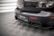 Street Pro Heckschürze Heck Ansatz Diffusor passend für Mazda 3 MPS Mk1 SCHWARZ