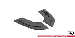 Street Pro Heck Ansatz Flaps Diffusor passend für Mazda 3 MPS Mk1 rot