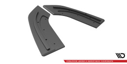 Street Pro Heck Ansatz Flaps Diffusor passend für Mazda 3 MPS Mk1 rot