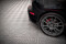 Street Pro Heck Ansatz Flaps Diffusor passend für Mazda 3 MPS Mk1 rot