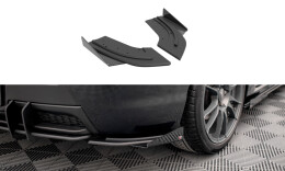 Street Pro Heck Ansatz Flaps Diffusor für Mazda 3 MPS Mk1 ROT+ HOCHGLANZ FLAPS
