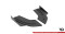 Street Pro Heck Ansatz Flaps Diffusor passend für Mazda 3 MPS Mk1 rot+ Hochglanz Flaps