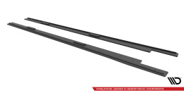 Street Pro Seitenschweller Ansatz Cup Leisten passend für Mazda 3 MPS Mk1 SCHWARZ