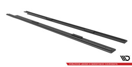 Street Pro Seitenschweller Ansatz Cup Leisten passend für Mazda 3 MPS Mk1 SCHWARZ