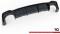Heck Ansatz Diffusor für Audi RS7 C8 / RS6 C8 (mit AHK) schwarz Hochglanz
