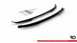 Heck Spoiler Aufsatz Abrisskante passend für Seat Ibiza FR/ Standard Mk5 schwarz Hochglanz