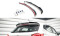 Heck Spoiler Aufsatz Abrisskante passend für Seat Ibiza FR/ Standard Mk5 schwarz Hochglanz