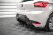 Street Pro Heckschürze Heck Ansatz Diffusor für Seat Ibiza Mk5 SCHWARZ