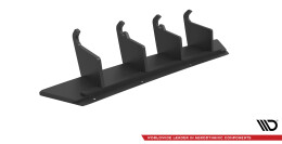 Street Pro Heckschürze Heck Ansatz Diffusor passend für Seat Ibiza Mk5 rot