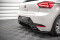 Street Pro Heckschürze Heck Ansatz Diffusor passend für Seat Ibiza Mk5 rot