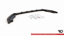 Cup Spoilerlippe Front Ansatz V.1 passend für Seat Ibiza FR/ Standard Mk5 schwarz Hochglanz