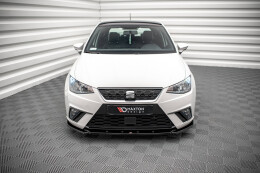 Street+ Spoilerlippe Front Ansatz V.2 passend für Seat Ibiza FR/ Standard Mk5 schwarz Hochglanz