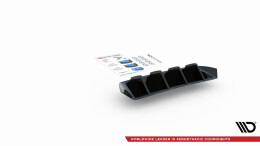 Heck Ansatz Diffusor passend für Seat Ibiza FR/ Standard Mk5 schwarz Hochglanz