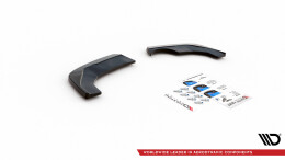 Heck Ansatz Flaps Diffusor passend für Seat Ibiza FR/ Standard Mk5 schwarz Hochglanz