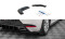 Heck Ansatz Flaps Diffusor passend für Seat Ibiza FR/ Standard Mk5 schwarz Hochglanz