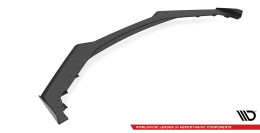 Street Pro Cup Spoilerlippe Front Ansatz für + Flaps für V.1 + Flaps Subaru BRZ Mk1 Facelift schwarz Hochglanz