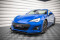 Street Pro Cup Spoilerlippe Front Ansatz passend für Subaru BRZ Mk1 Facelift SCHWARZ+ HOCHGLANZ FLAPS