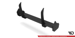 Street Pro Heckschürze Heck Ansatz Diffusor passend für Subaru BRZ Mk1 Facelift schwarz-rot