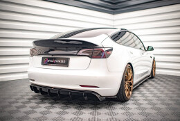 Heck Ansatz Flaps Diffusor V.2 passend für Tesla...