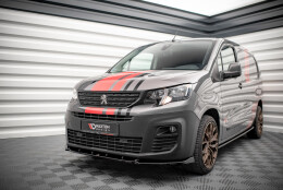 Cup Spoilerlippe Front Ansatz für Peugeot Partner...