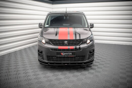 Cup Spoilerlippe Front Ansatz für Peugeot Partner...