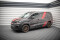 Seitenschweller Ansatz Cup Leisten für Peugeot Partner Mk3 schwarz Hochglanz