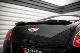 Heck Spoiler Aufsatz Abrisskante passend für Bentley Continental GT V8 S Mk2 schwarz Hochglanz