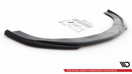 Street+ Spoilerlippe Front Ansatz V.2 passend für Bentley Continental GT V8 S Mk2 schwarz Hochglanz
