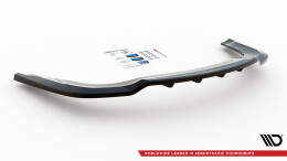 Street+ Mittlerer Diffusor RACE Heck Ansatz passend für Bentley Continental GT V8 S Mk2 schwarz Hochglanz