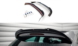 Heck Spoiler Aufsatz Abrisskante passend für Opel Astra GTC OPC-Line J schwarz Hochglanz